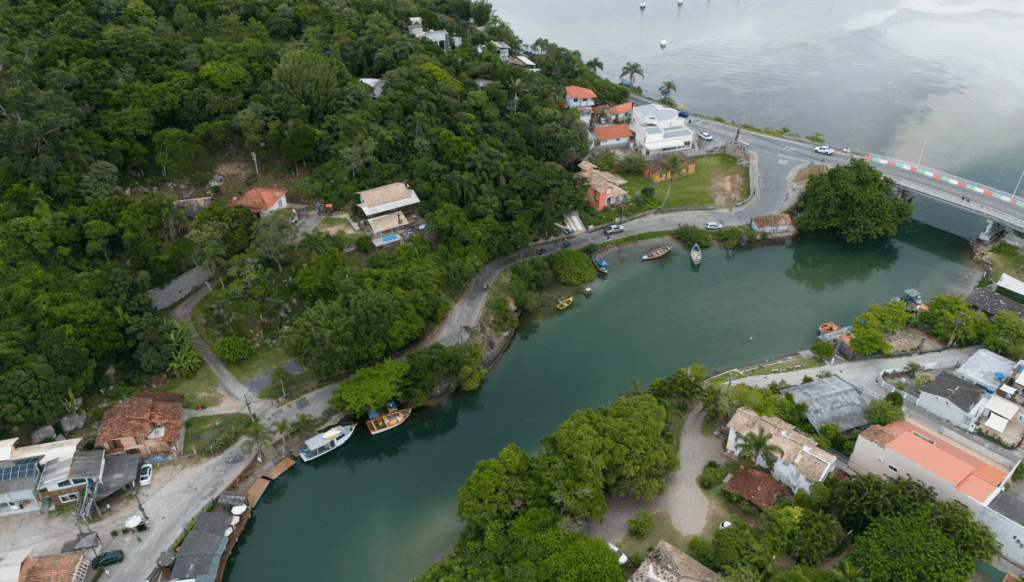 ponto de partida para passeios em Floripa