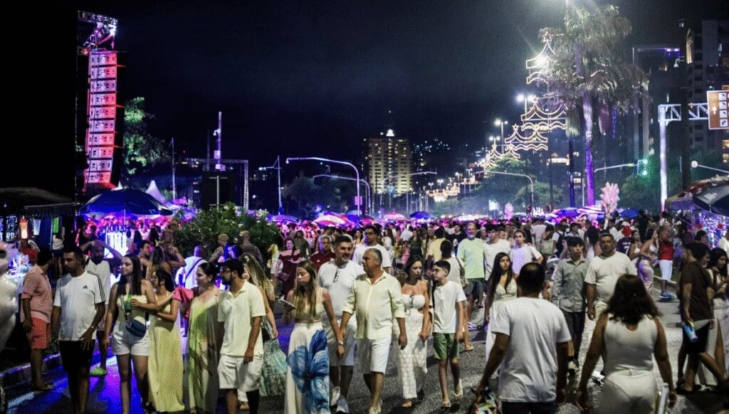 público virada do ano