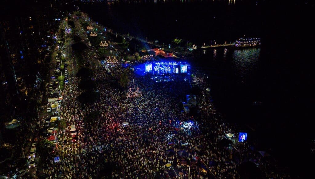 virada do ano em Florianópolis