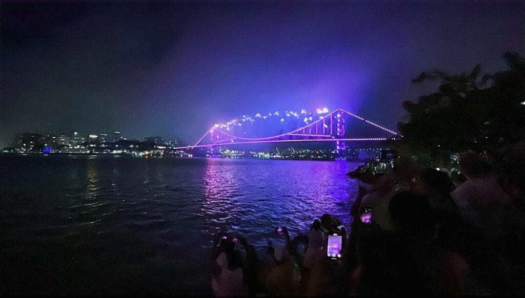 virada do ano beira-mar continental