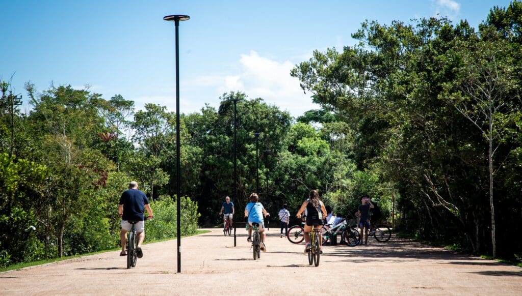 Parque Péricles de Freitas Druck norte da ilha floranópolis