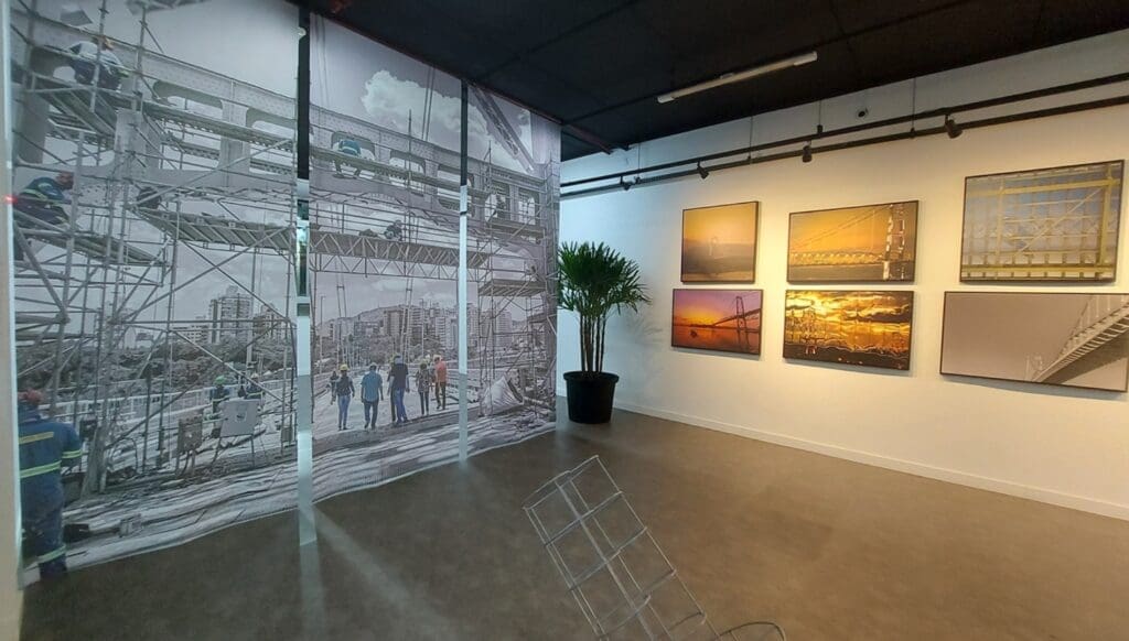 exposição ponte hercílio luz cic