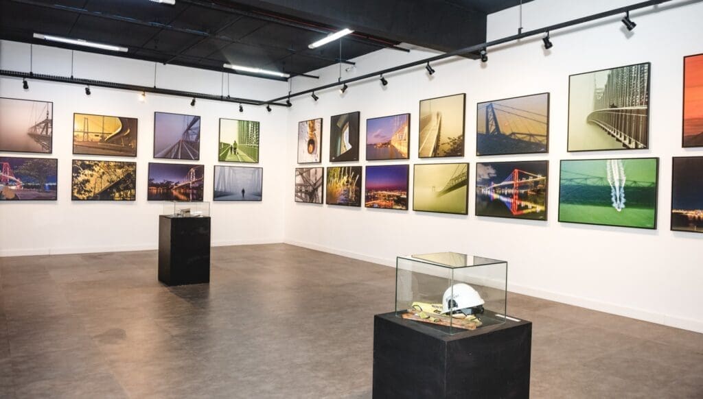 exposição ponte hercílio luz cic